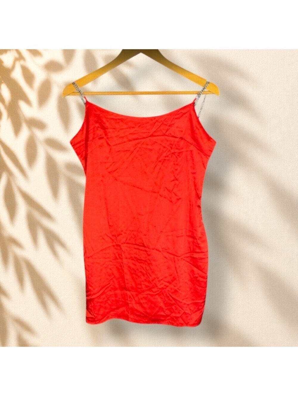 New Superdown Mini Dress Women M Medium Red Short Sleeveless Zip Wedding Guest
